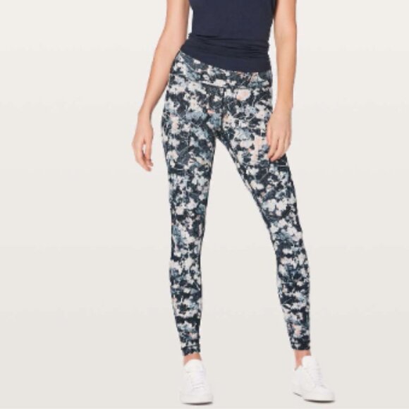 Lululemon Wunder Under Hi-Rise Tight 28" Spring Bloom Multi - Picture 8 of 8